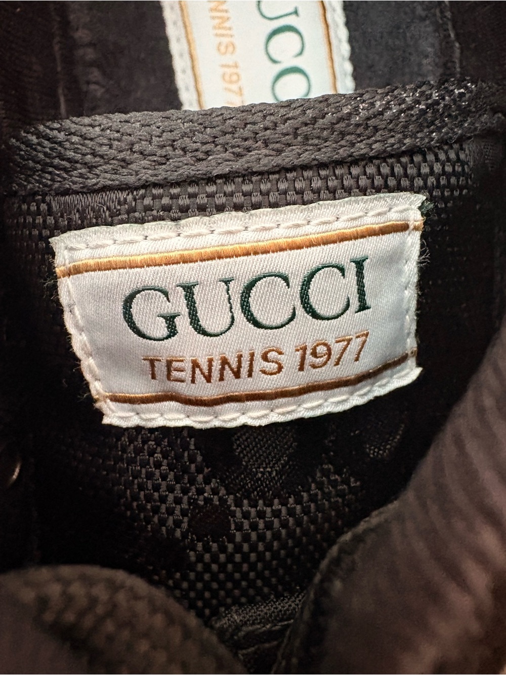 Women’s Authentic Gucci 1977 Tennis Sneaker - Picture 9 of 10